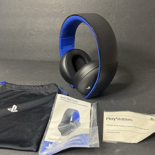Sony playstation gold wireless - playstation,